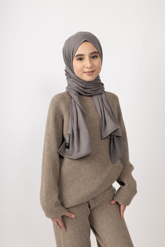 Hijab Grey